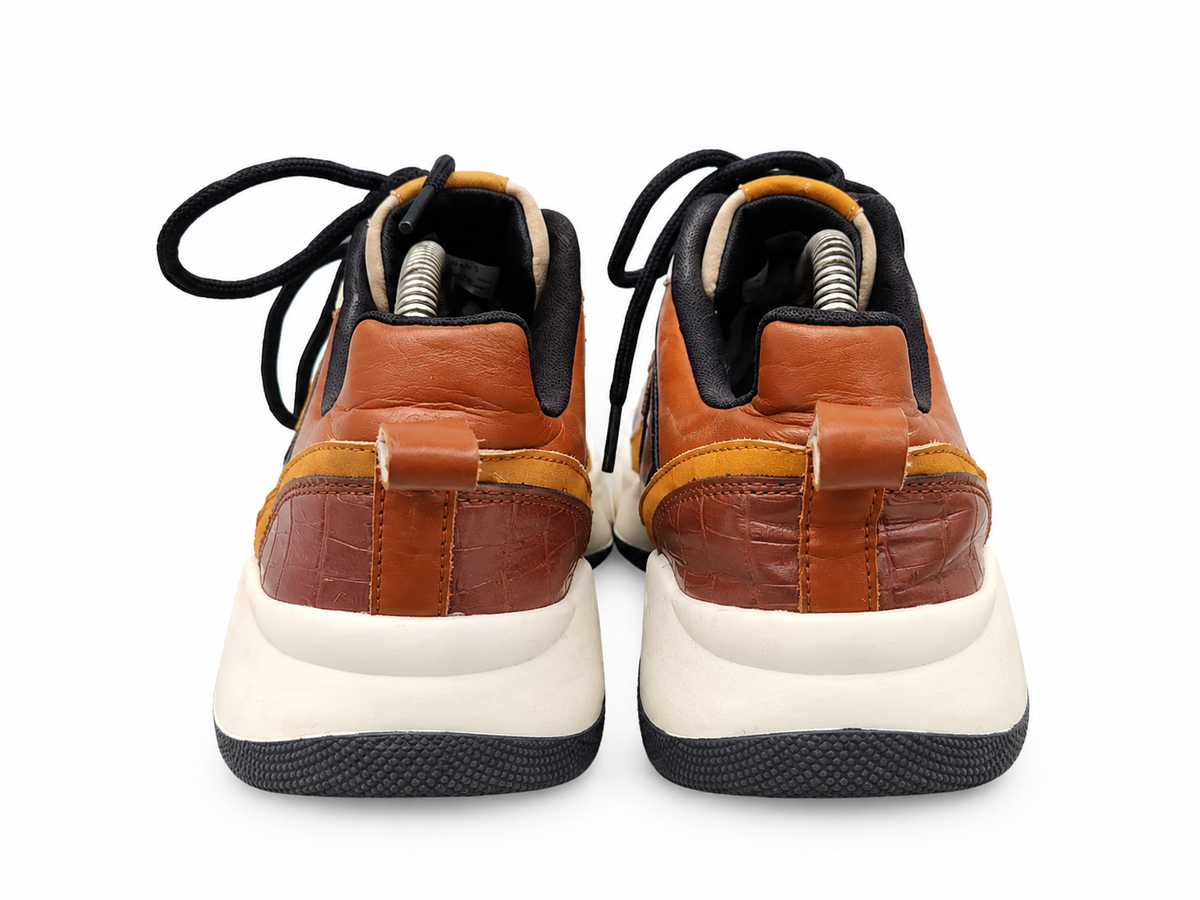 Brown & Black Chunky Casual Sneakers