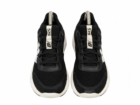 New Balance Black & White Performance Running Shoes