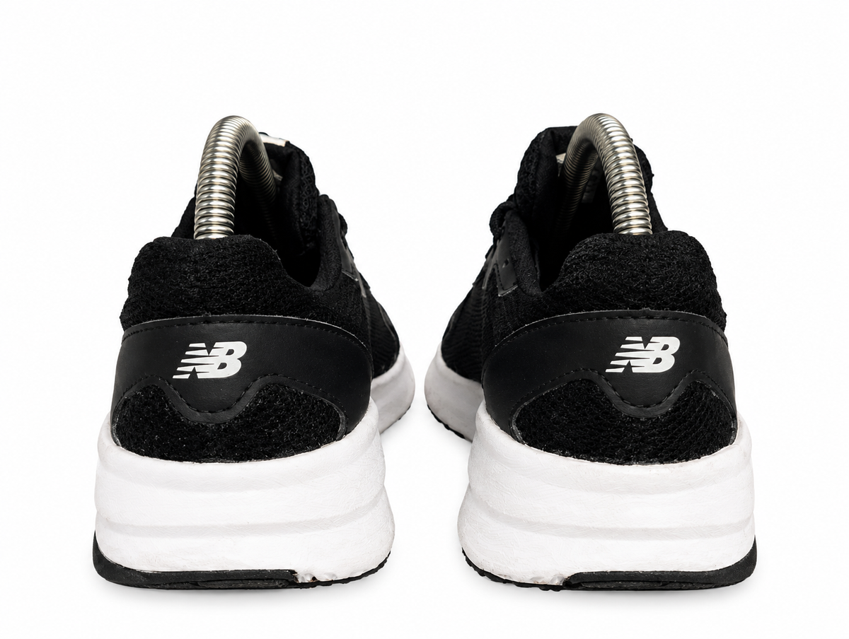 New Balance Black & White Performance Running Shoes