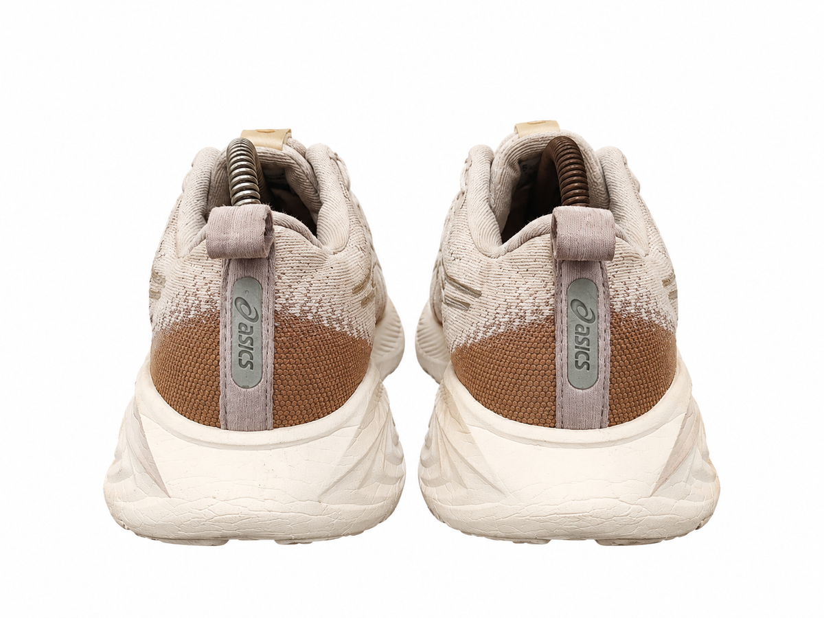 ASICS Beige Pink Running Shoes