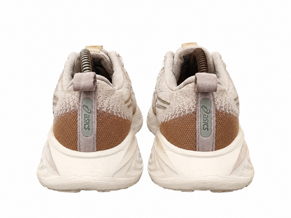 ASICS Beige Pink Running Shoes