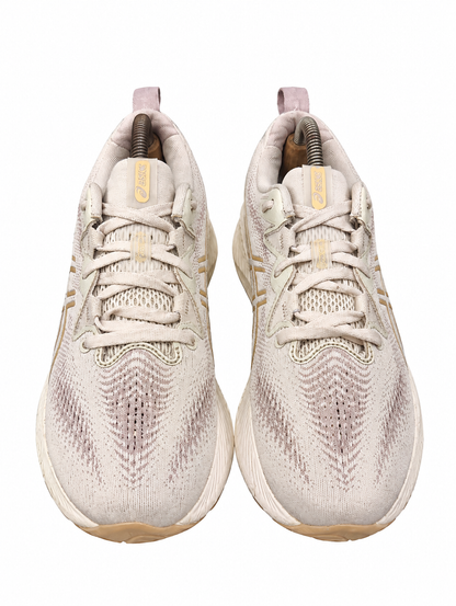 ASICS Beige Pink Running Shoes