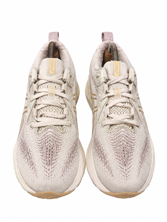 ASICS Beige Pink Running Shoes