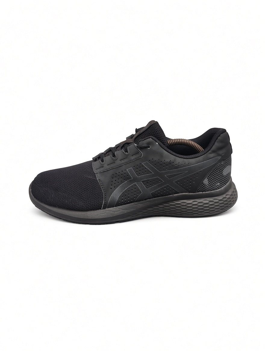 ASICS Cushioned Running Sneakers – Black