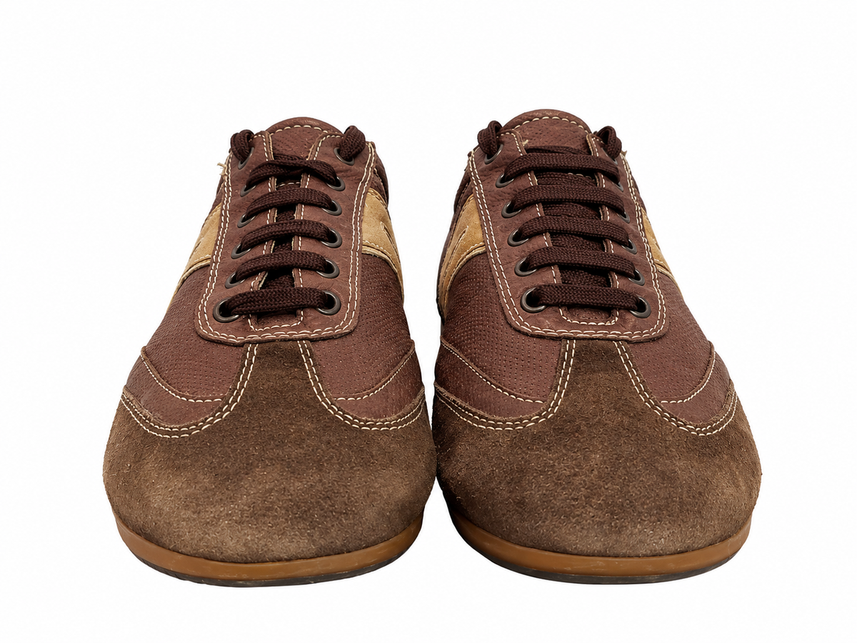 Geox Casual Leather Sneakers