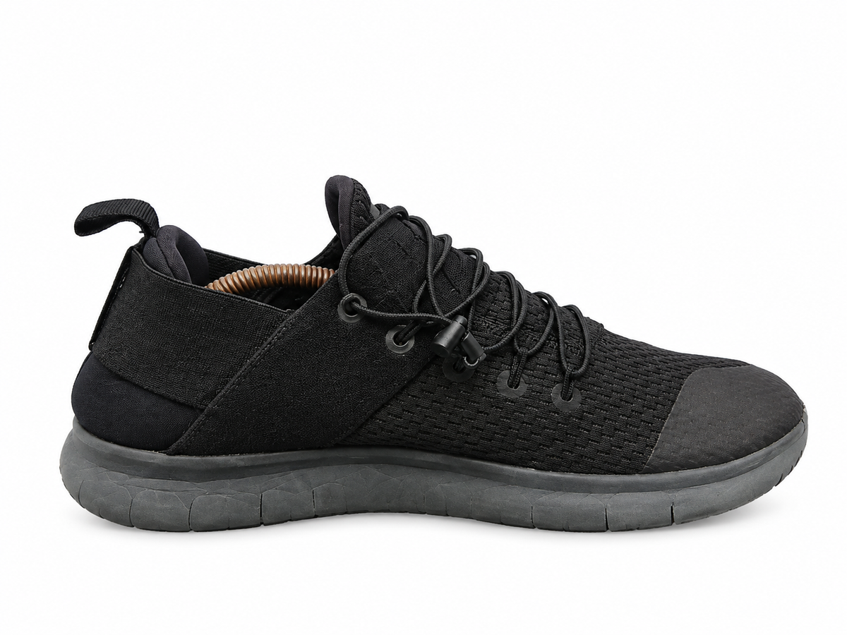 Black High-Top Sneakers