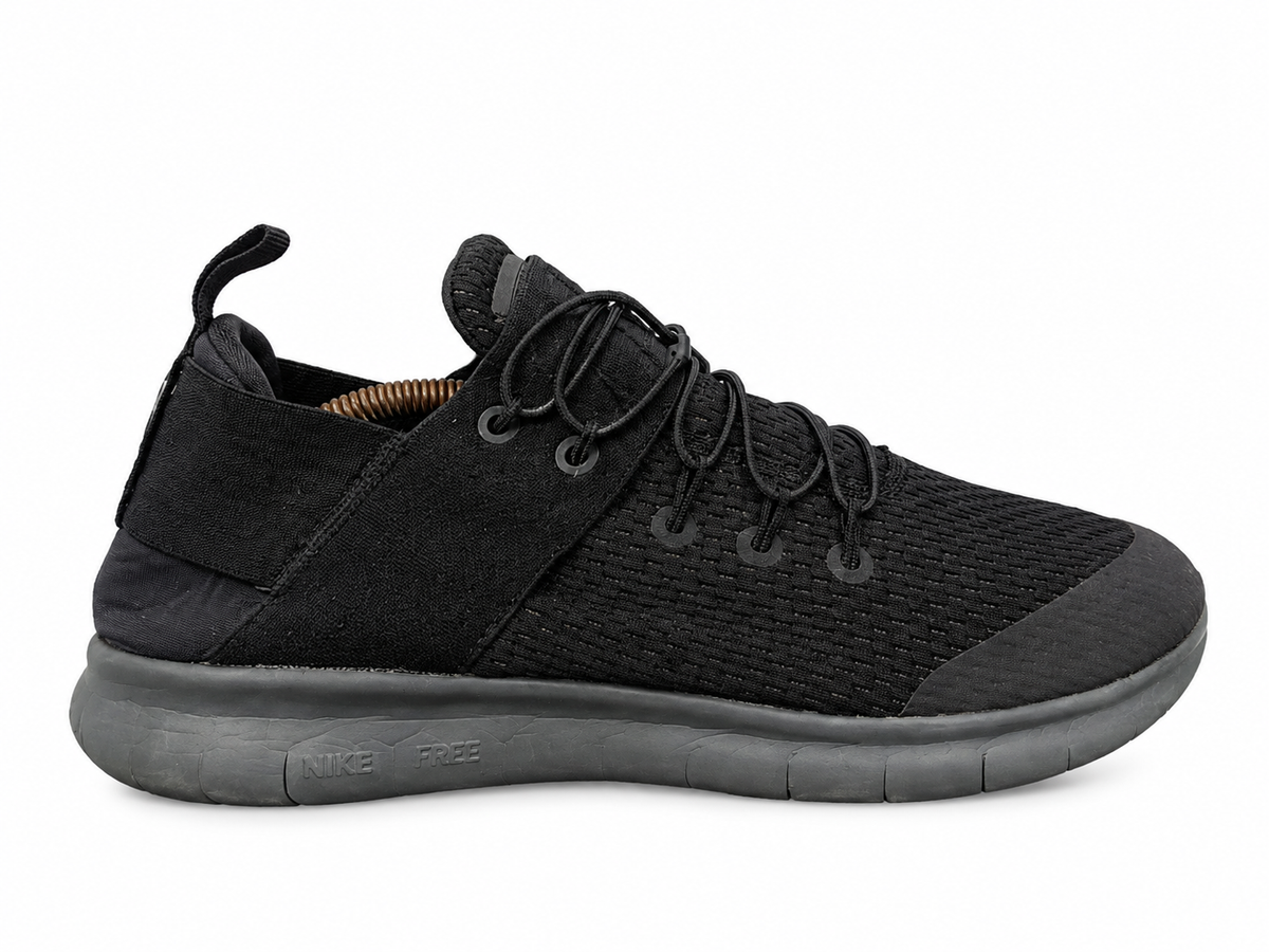Black High-Top Sneakers