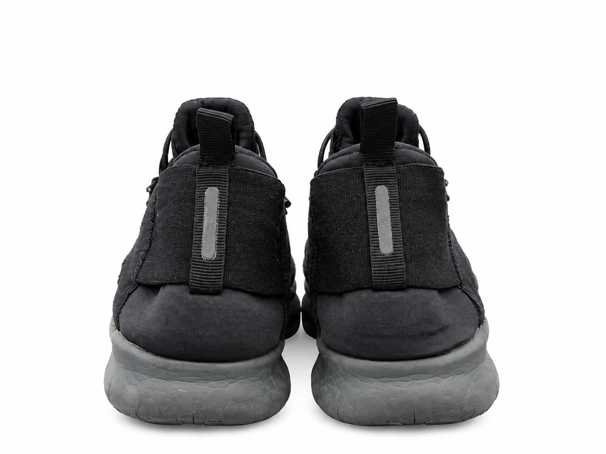 Black High-Top Sneakers