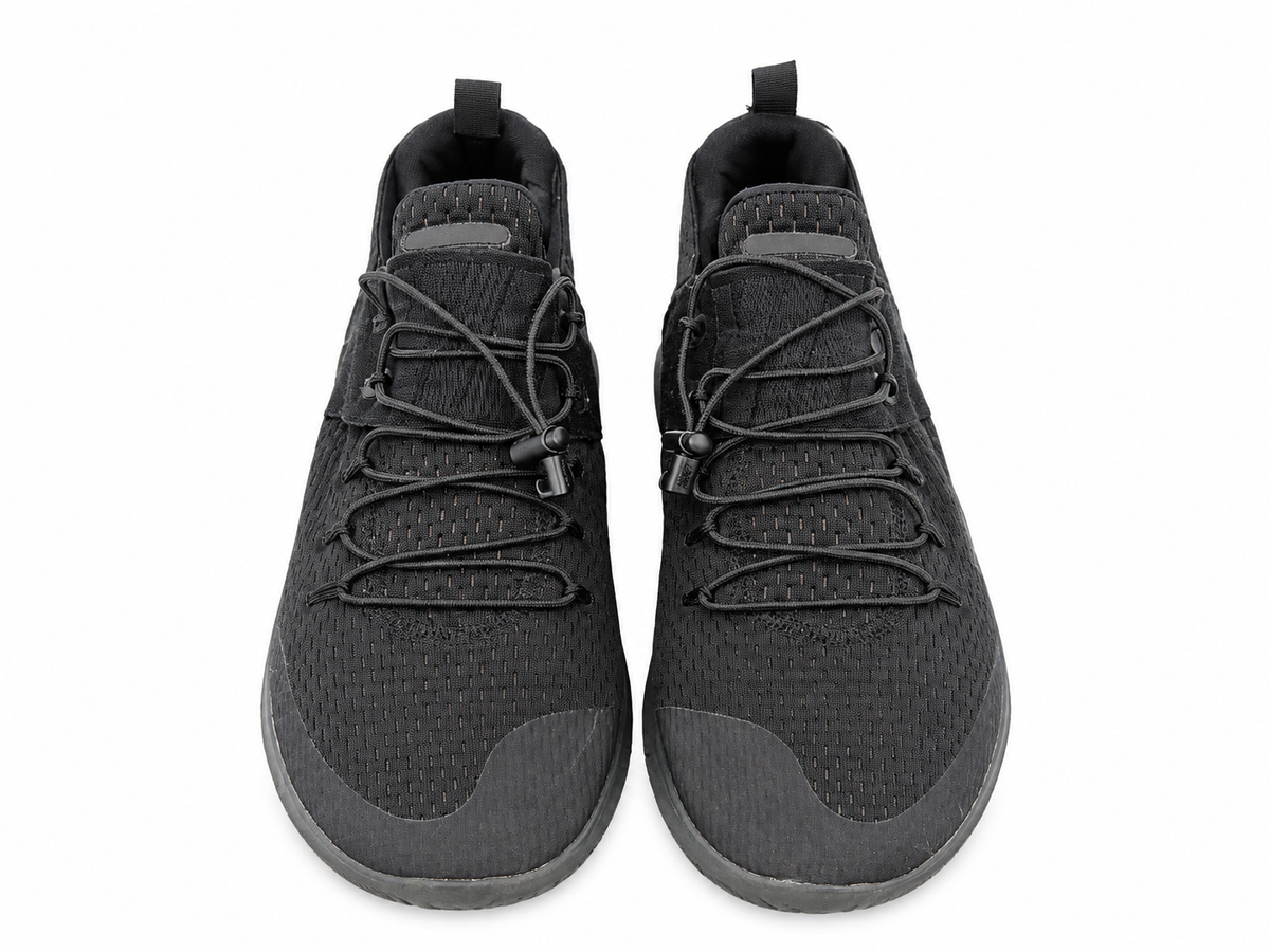 Black High-Top Sneakers