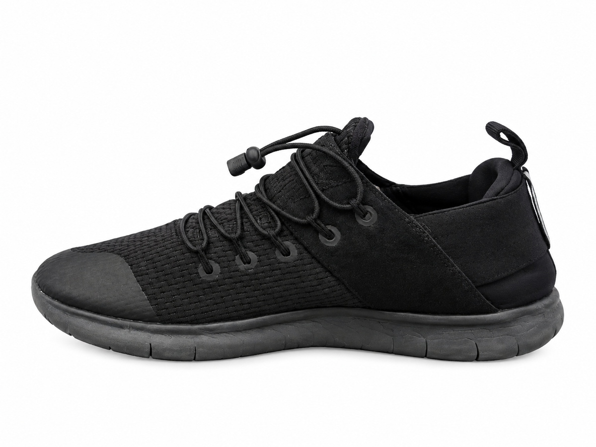 Black High-Top Sneakers
