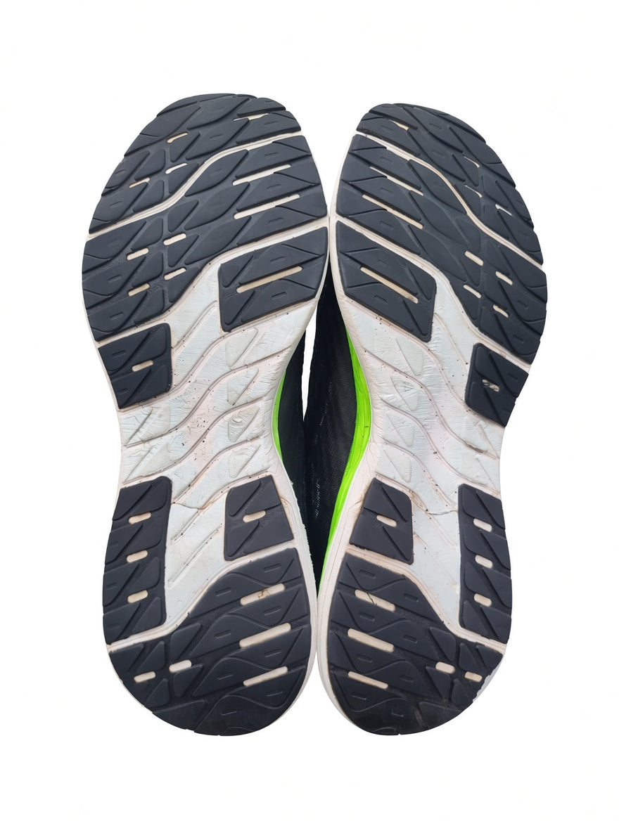 KIPRUN 500 Running Shoes – Black/Neon Green