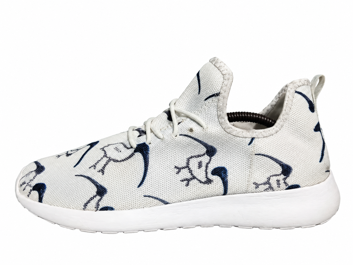 Printed Lightweight Slip-On Sneakers