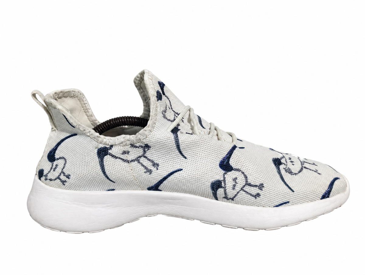Printed Lightweight Slip-On Sneakers