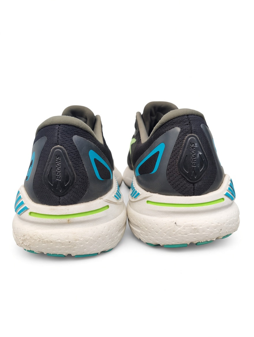 Brooks Glycerin Running Shoes – Black/Blue/Green