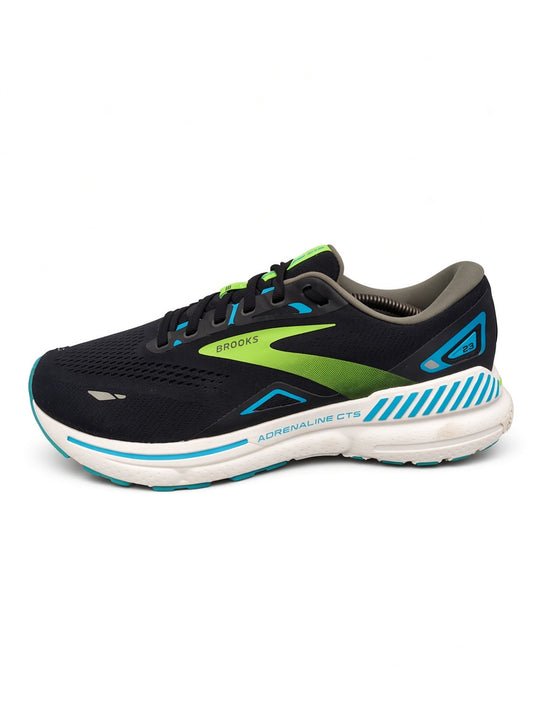Brooks Glycerin Running Shoes – Black/Blue/Green