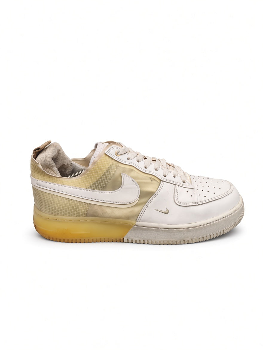 Nike Air Force 1 Style Sneakers – White/Yellow
