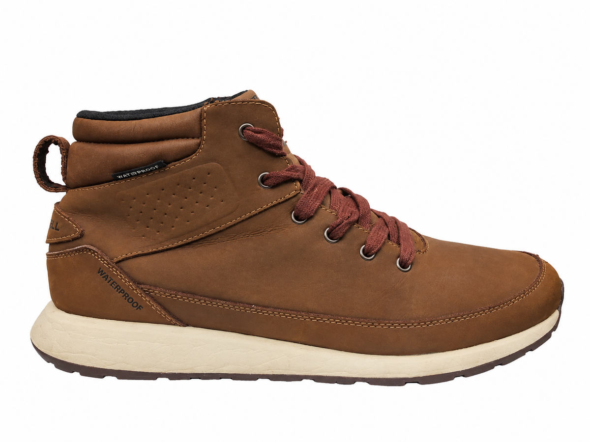 Brown Leather Hiking Boot