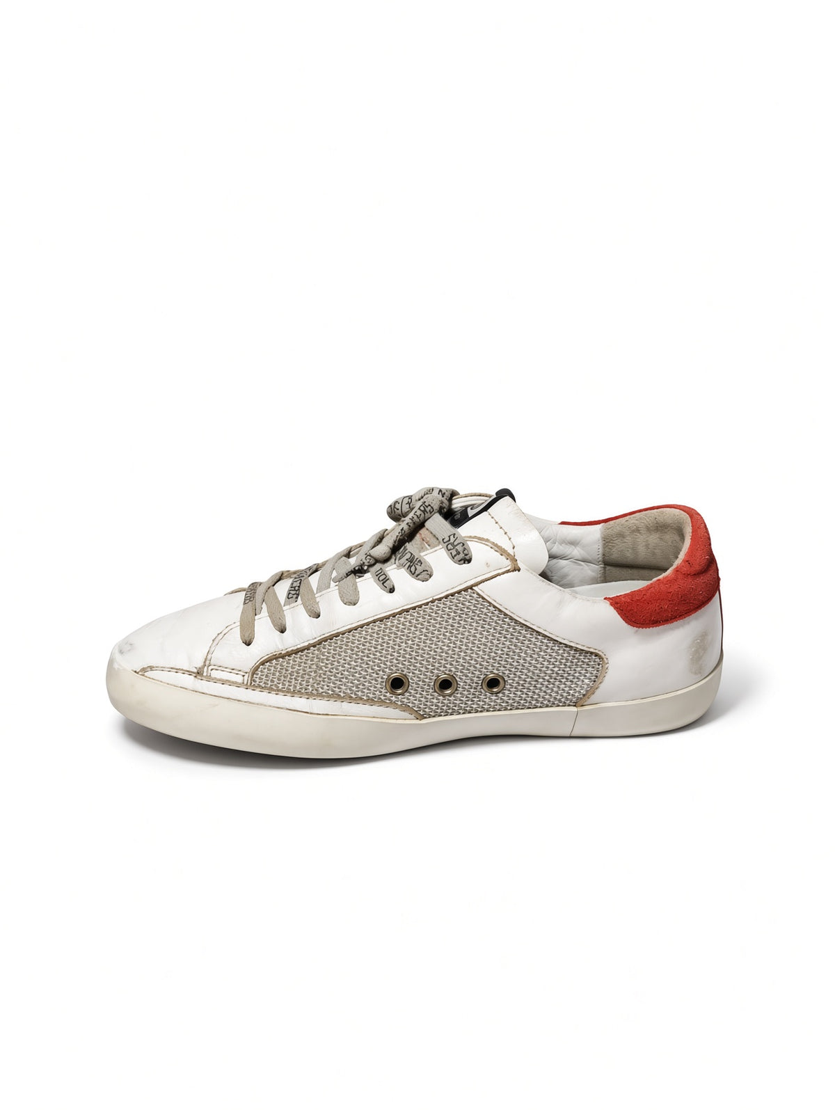 Golden Goose Super-Star with Mesh Panels