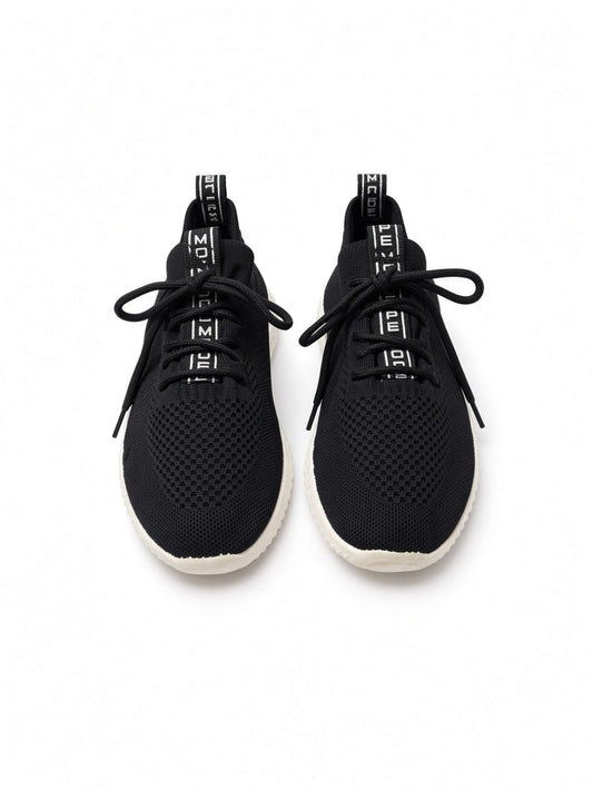 Low-Top Knit Slip-On Sock Runner