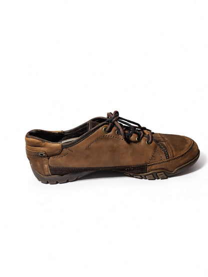 Bugatti Men's Brown Leather Casual Lace-Up