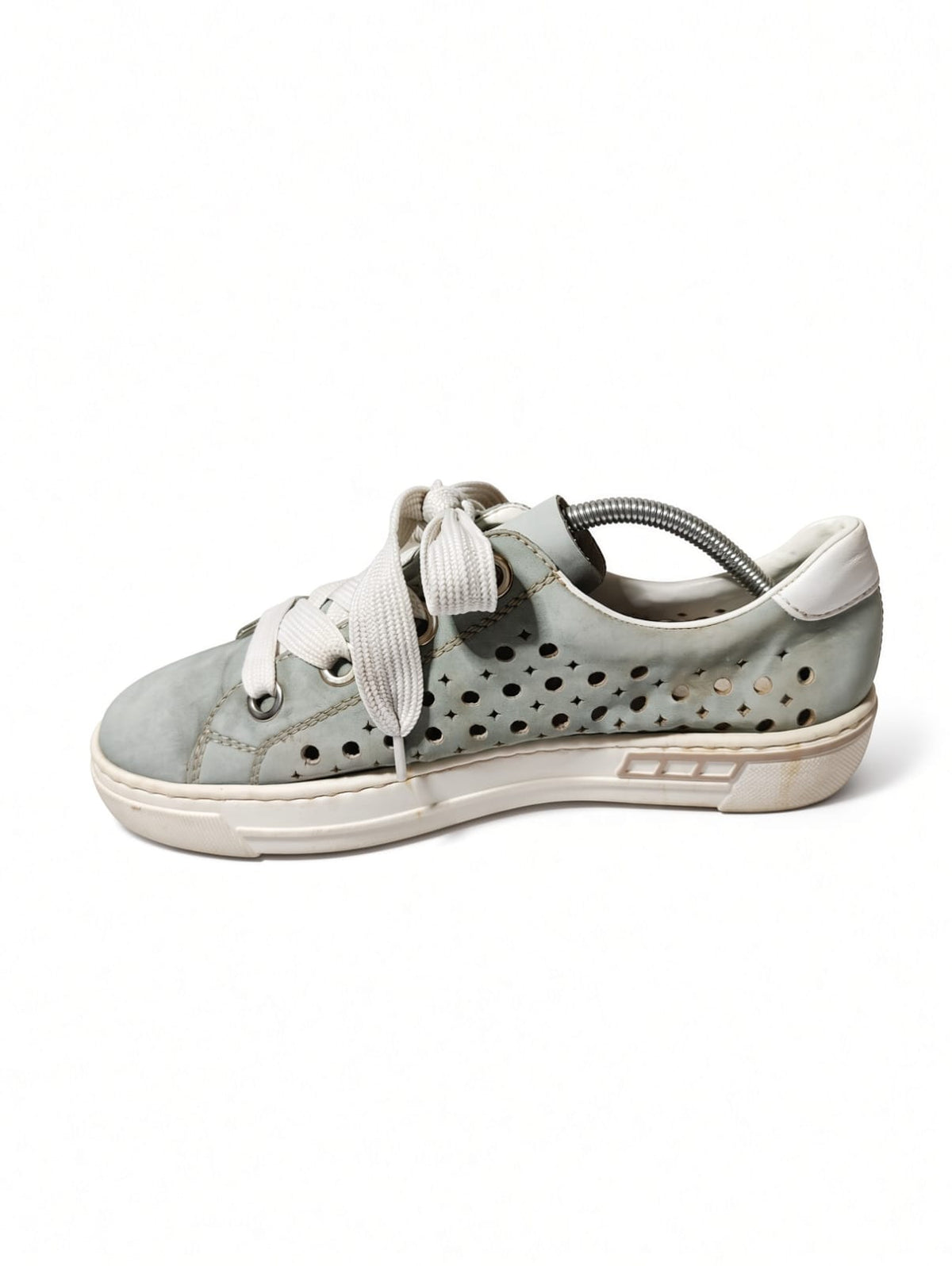 Rieker Women's Perforated Side Zip Sneaker