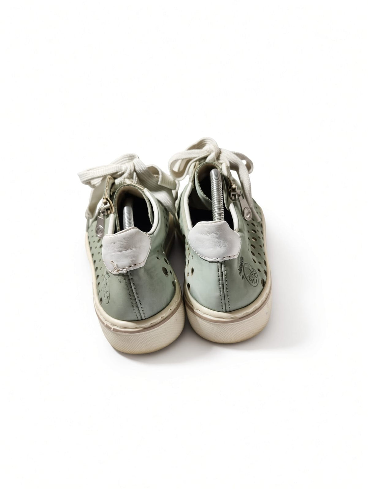 Rieker Women's Perforated Side Zip Sneaker