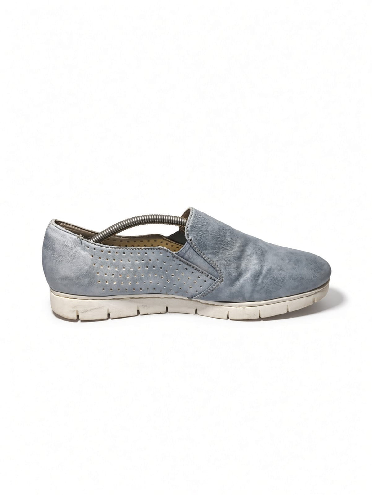 Rieker Leather Slip-On Comfort Sneaker