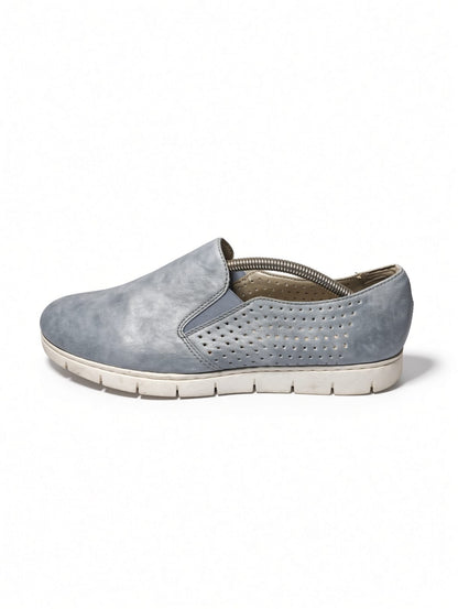 Rieker Leather Slip-On Comfort Sneaker