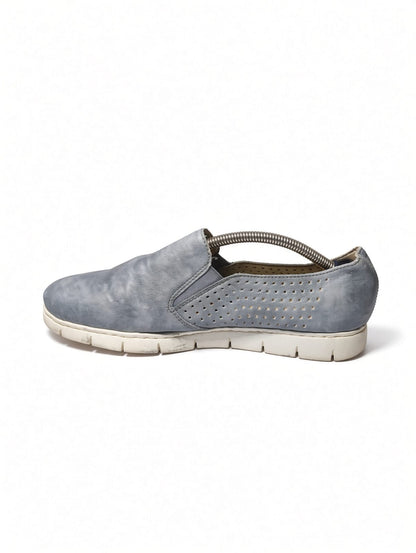 Rieker Leather Slip-On Comfort Sneaker