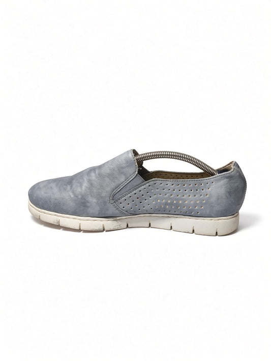 Rieker Leather Slip-On Comfort Sneaker