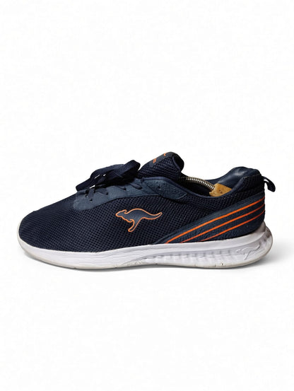 KangaROOS Navy & Orange Mesh Runner