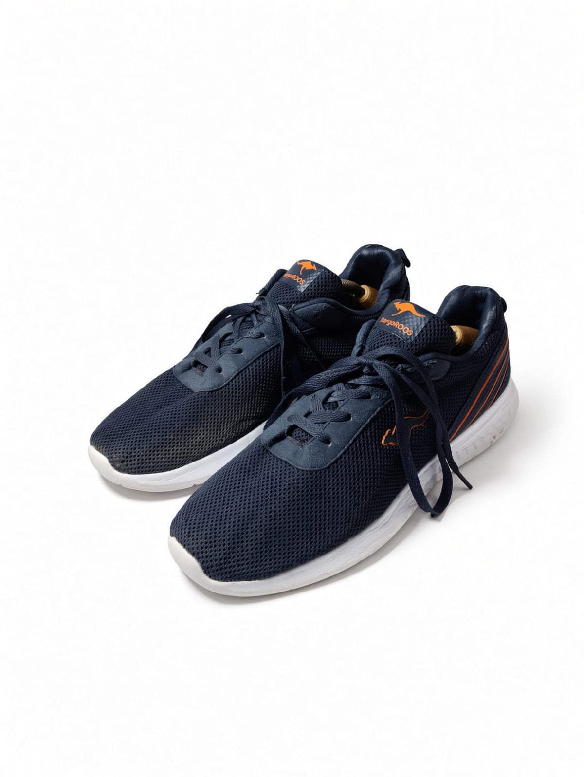 KangaROOS Navy & Orange Mesh Runner