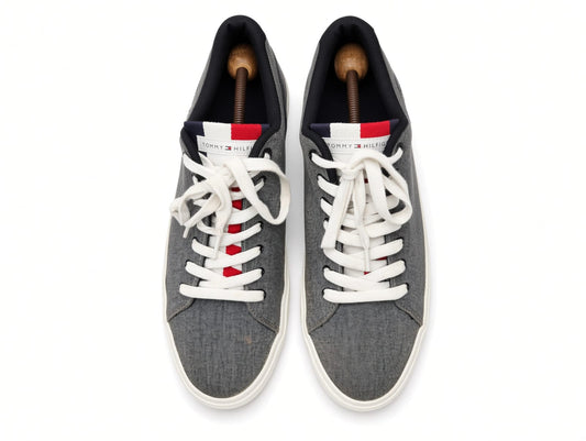 Tommy Hilfiger Canvas Low-Top Casual Sneakers