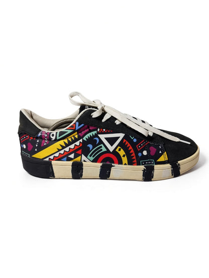 Fashion Professional Multicolor Geometric Skateboard / Casual Sneakers