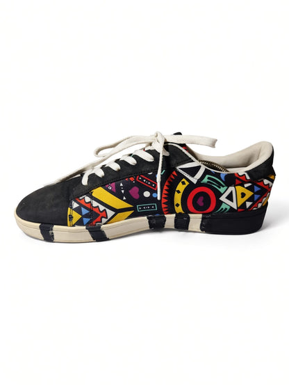 Fashion Professional Multicolor Geometric Skateboard / Casual Sneakers