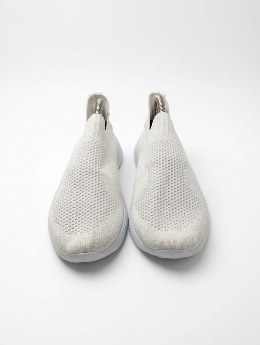 Scandi Knit Slip-On Walking Sneakers