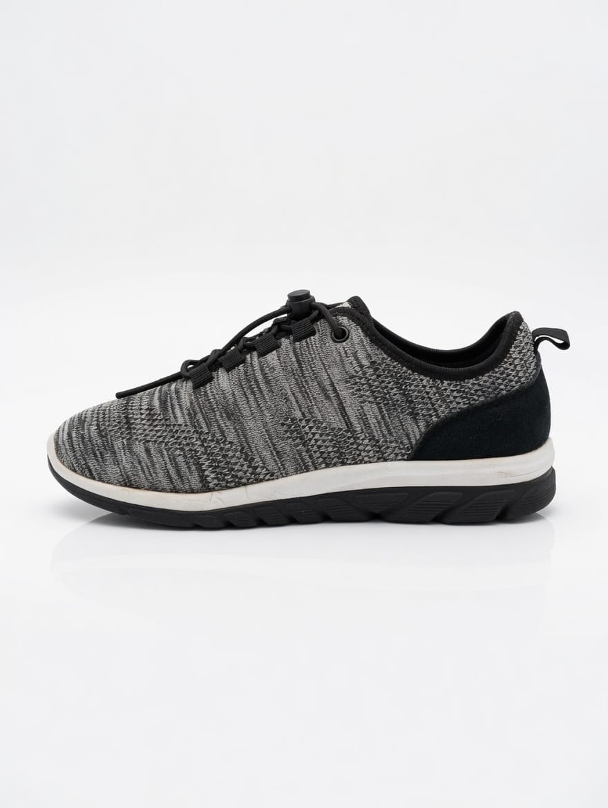 Knit Toggle-Lace Sneaker