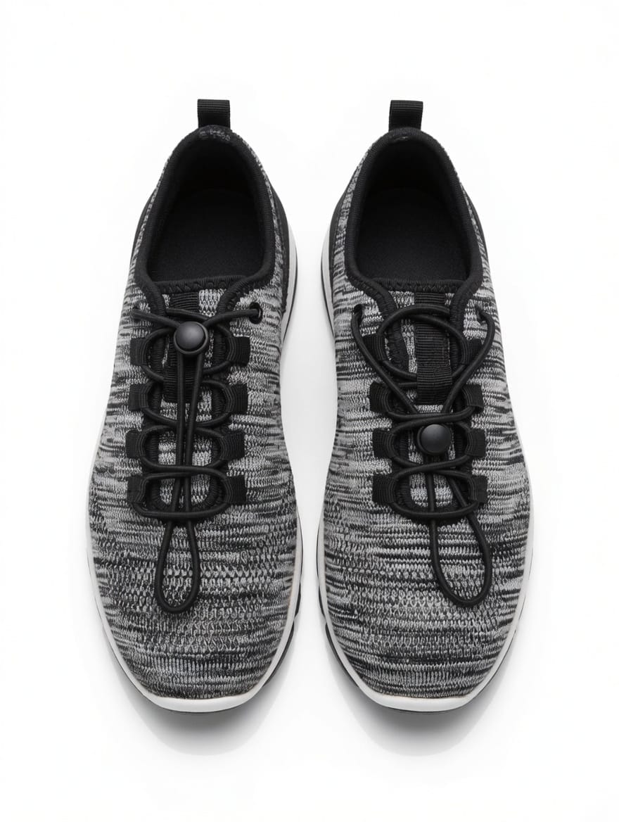 Knit Toggle-Lace Sneaker