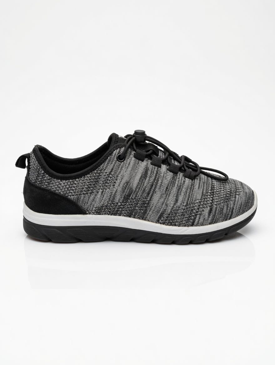 Knit Toggle-Lace Sneaker